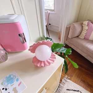 Pink Shell Lamp